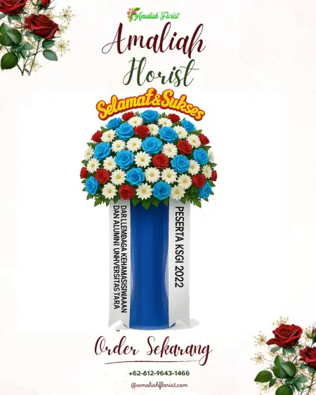 Standing Flowers Menara 165 Jakarta
